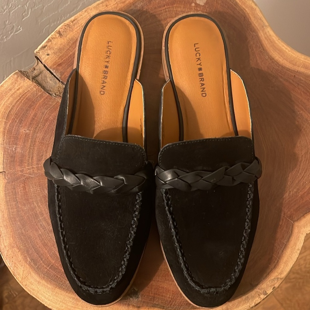 LUCKY 🍀 BRAND - BLACK SLIP LOFER S:11 - Picture 2 of 6